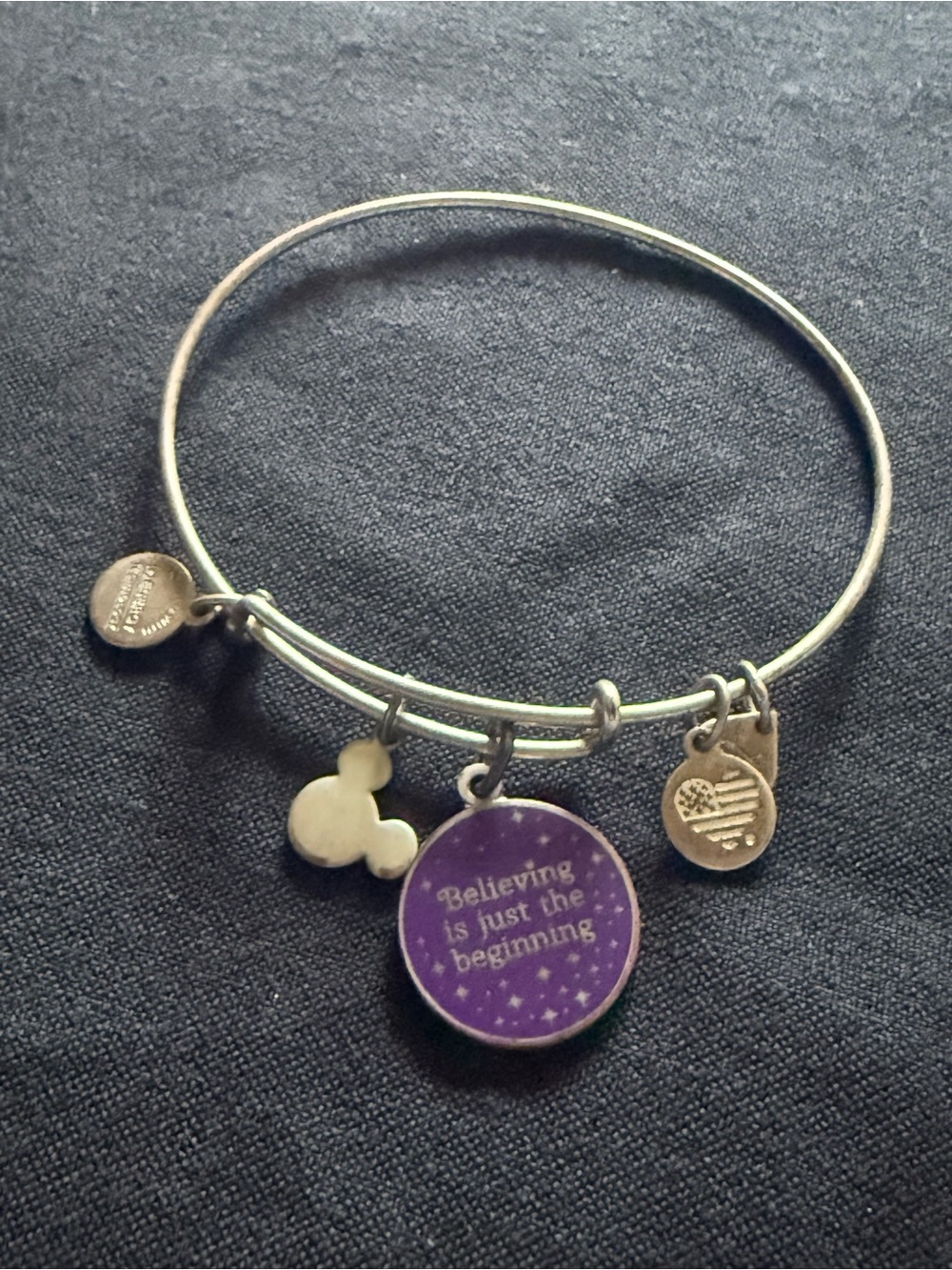 Alex and Ani Bangle Bracelet Disney’s 'Believing is Just the Beginning'
